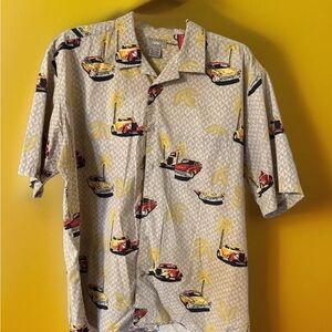 NATURAL ISSUE Classic Car Mens Shirt Short Sleeve Size 2XLT